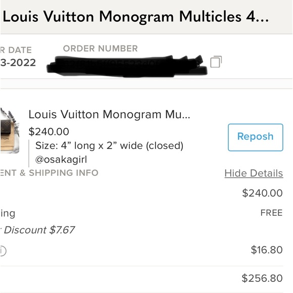 Louis Vuitton Monogram Multicles 4 Ring Key Holder - Picture 10 of 10